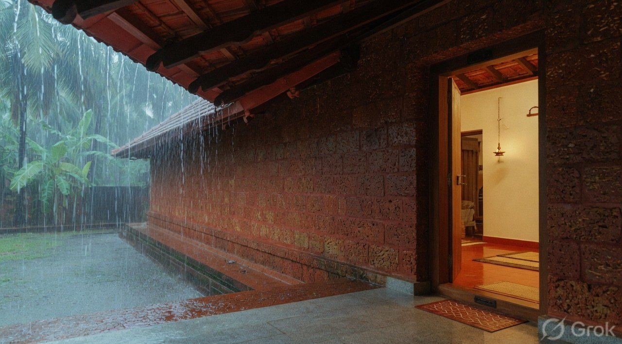 Monsoon veranda